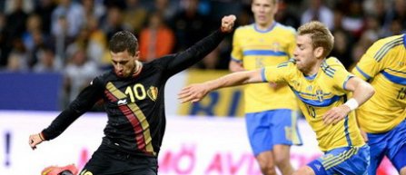 Amical: Suedia - Belgia 0-2